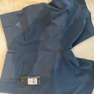 Adidas Navy and Beige Shorts